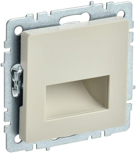 Встраиваемая LED подсветка без рамки IEK Brite ПЛ20-БрКр 1Вт 4000К бежевый картинка